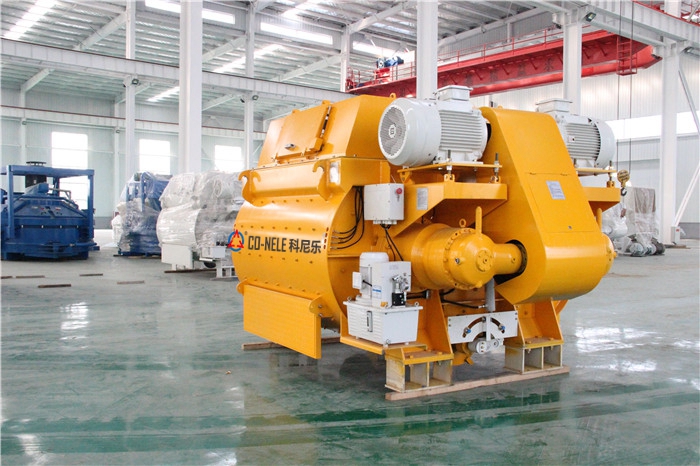 js1000混凝土搅拌机双卧轴搅拌机